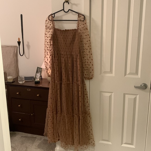 Shear polka dot dress - Picture 3 of 3